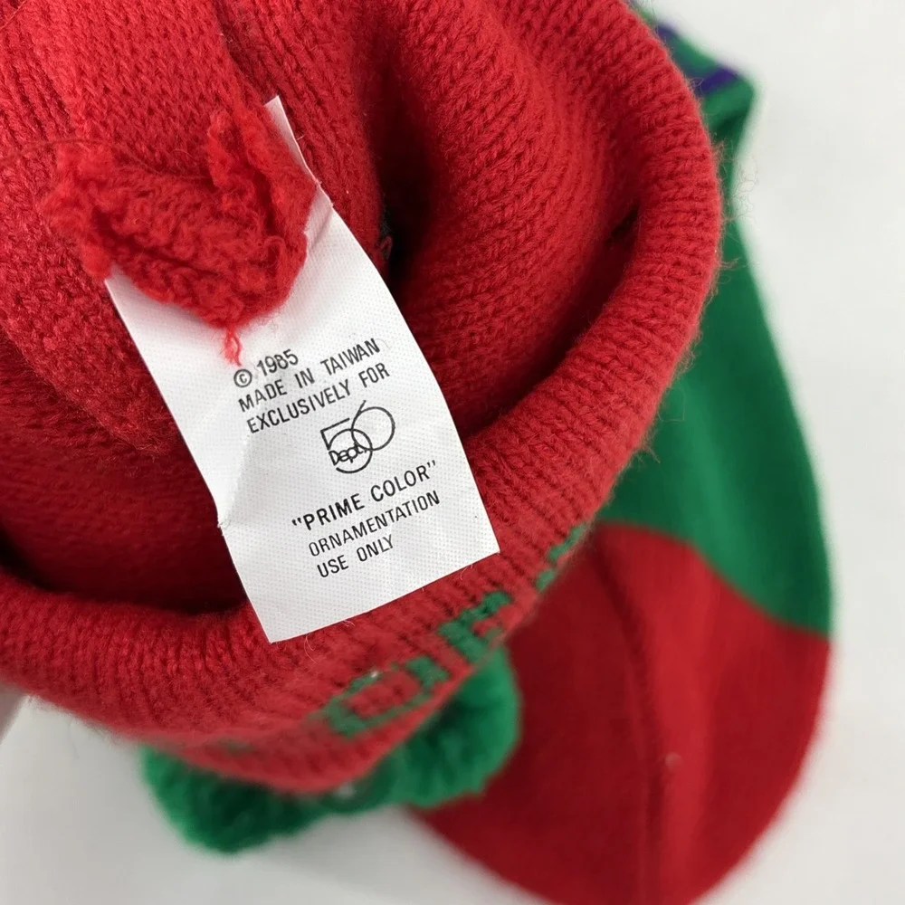 Dept 56 Dear Santa Checklist Knit Christmas Stocking 21